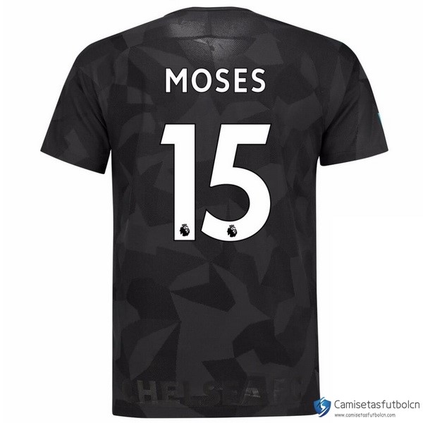 Camiseta Chelsea Tercera equipo Moses 2017-18